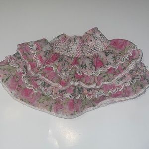 LoveShackFancy 18-24 months floral skirt!